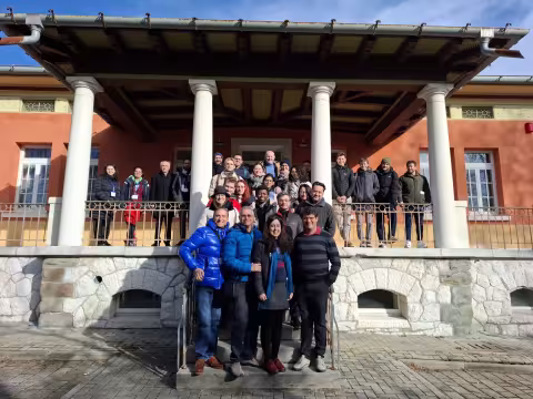 Foto di gruppo, docenti e partecipanti