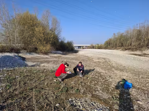 Campionamento presso Savogna