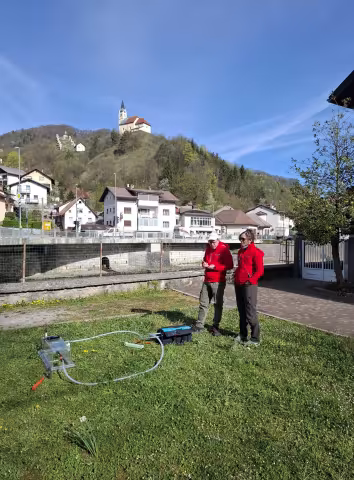 misure in centro a Idria